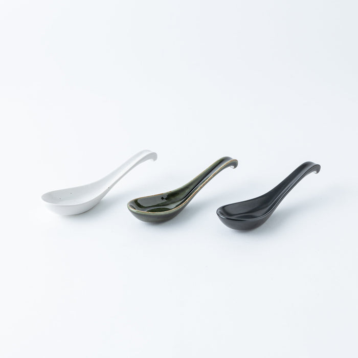 Musubi Kiln Flowing Curve Ramen Spoon