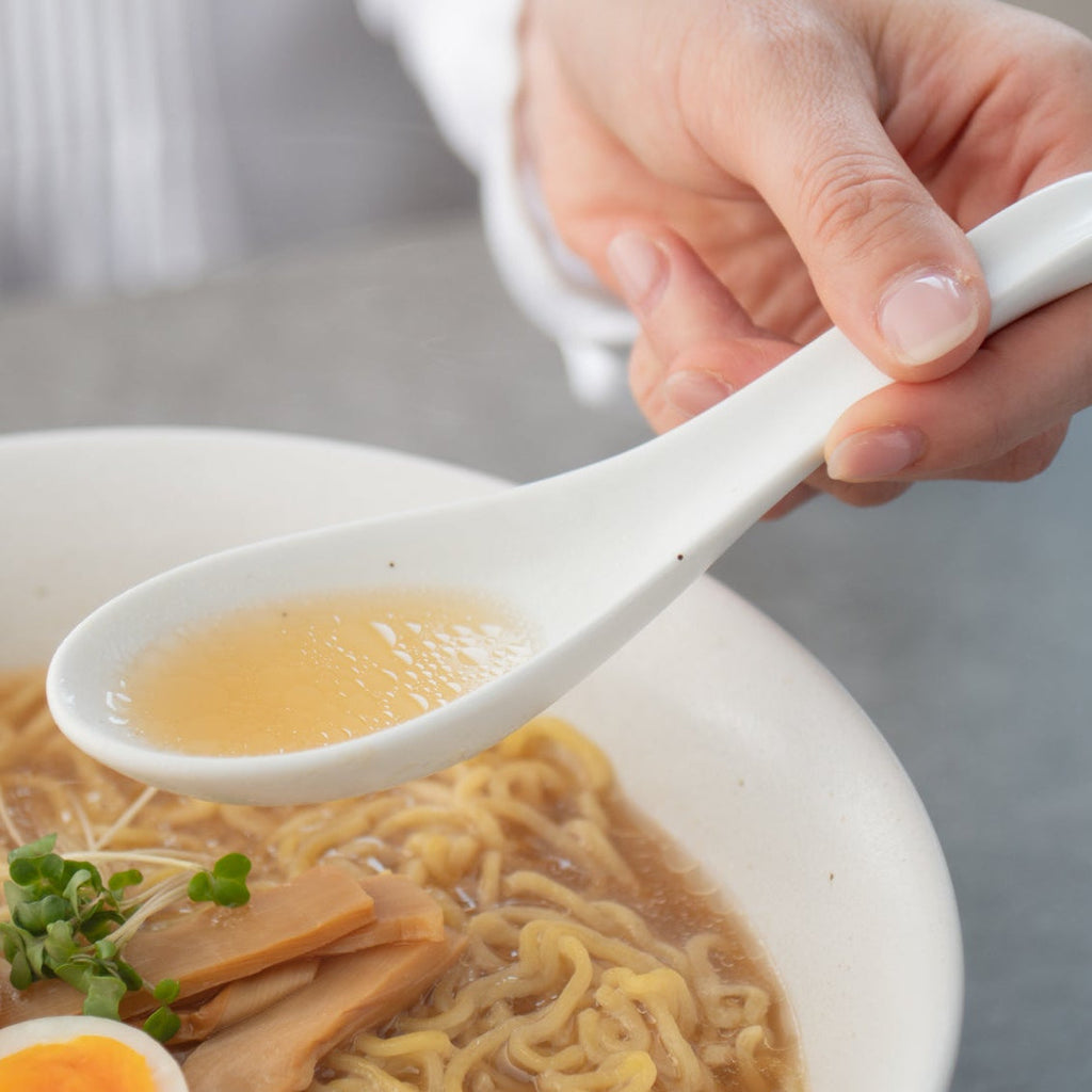 Musubi Kiln Flowing Curve Ramen Spoon