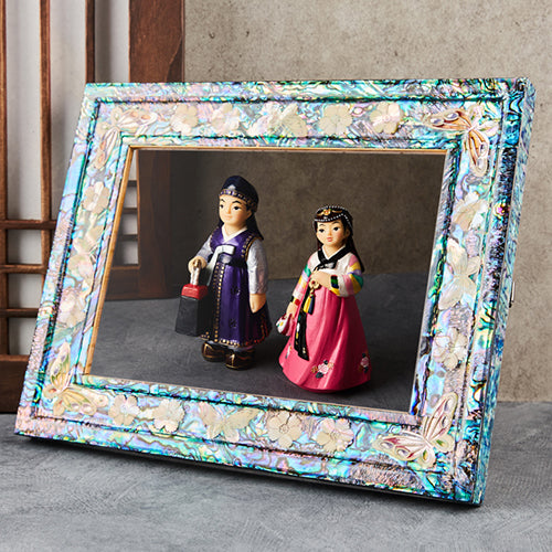 Najeon Mother-of-Pearl Mother-of-Pearl Frame - Butterfly