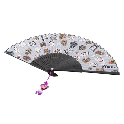 Korean Silk Folding Fan (VI) - view 7