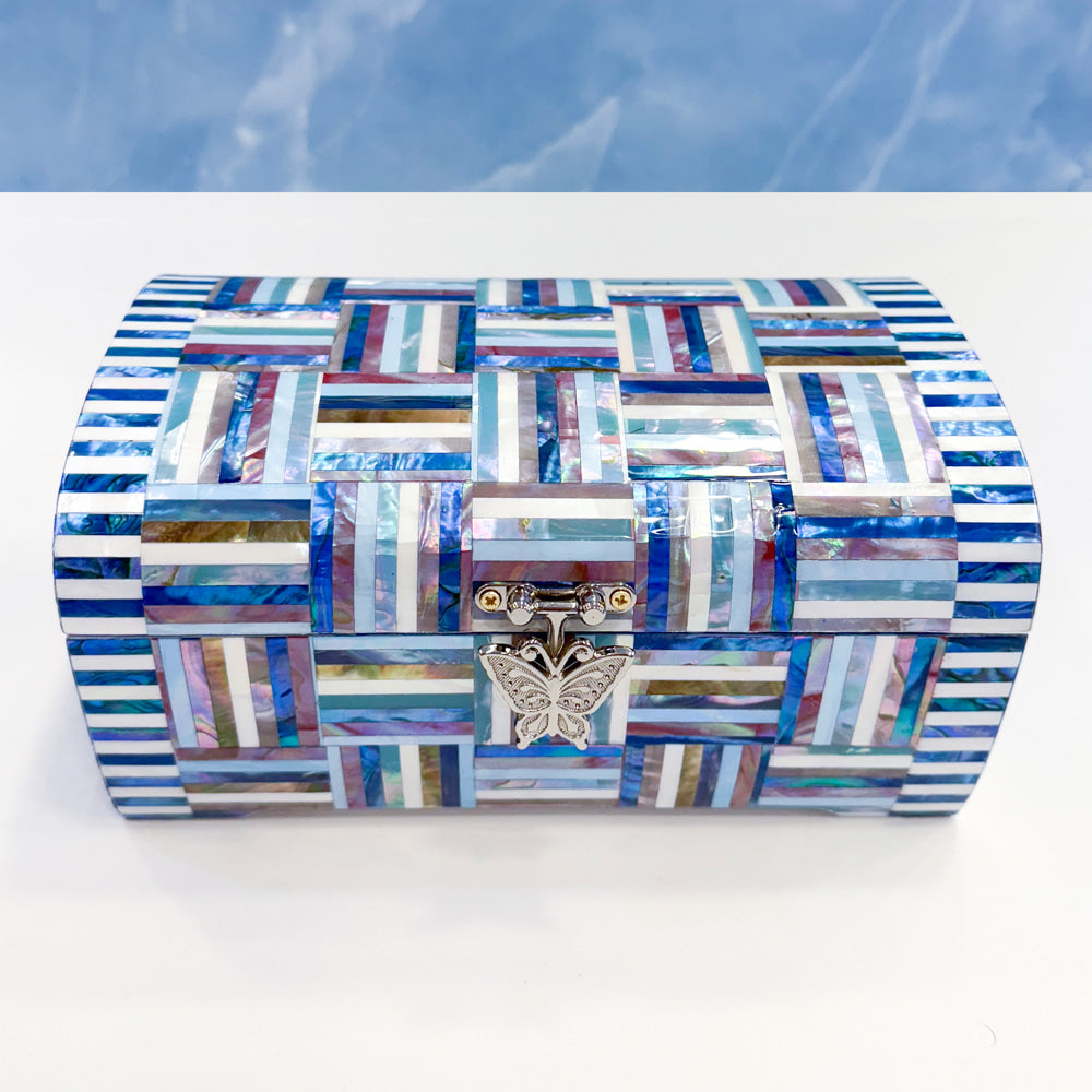 Najeon Mother-of-Pearl Jewelry Box - 2 - Tier (VI) - view 8