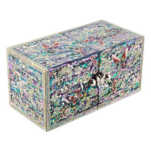 Najeon Mother-of-Pearl Jewelry Box - Butterfly, Medium (by Oh Myung - ho) - view 2