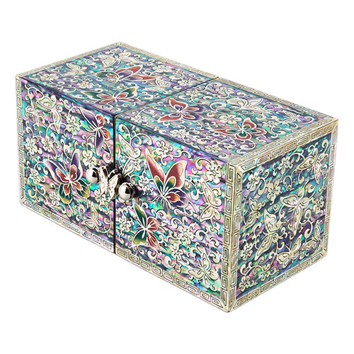 Najeon Mother-of-Pearl Jewelry Box - Butterfly, Medium (by Oh Myung - ho) - view 5