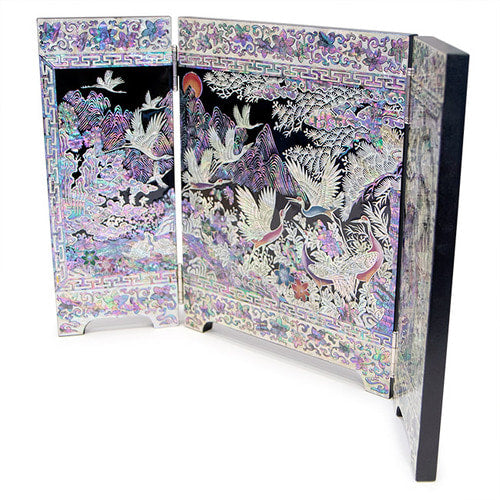 Insadong Craft Korean Mother-of-Pearl Lacquerware - Handmade Seoul Design No.1 - view 6