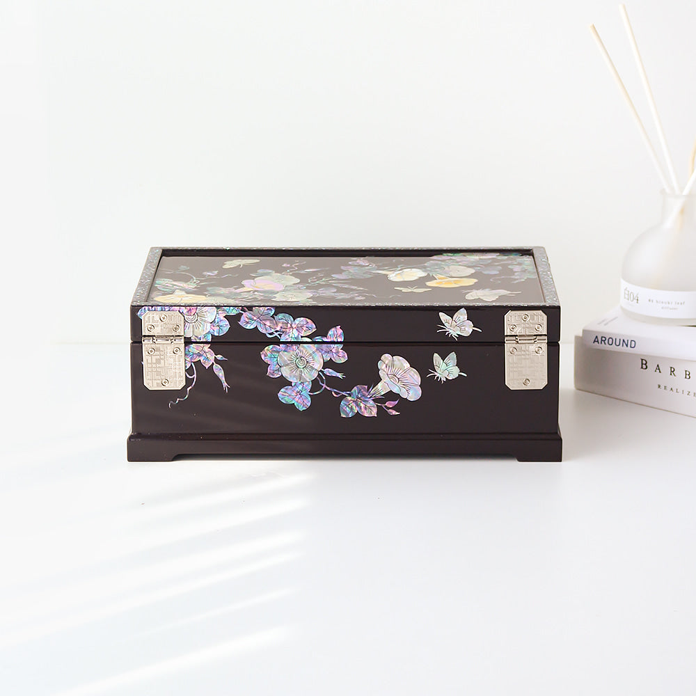 Najeon Mother-of-Pearl Jewelry Box - 2 - Tier - view 3