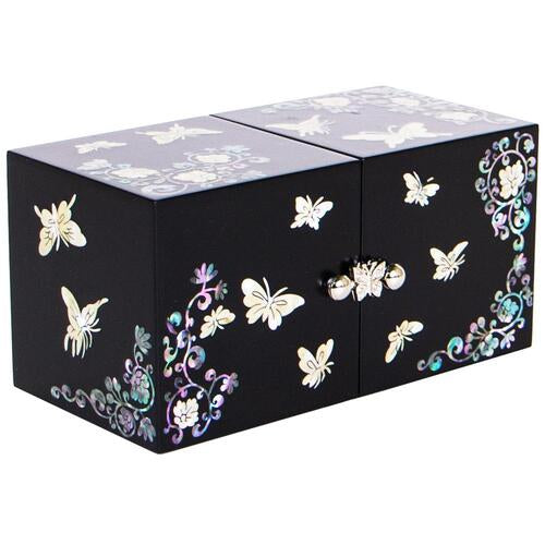 Najeon Mother-of-Pearl Jewelry Box - Butterfly (II)