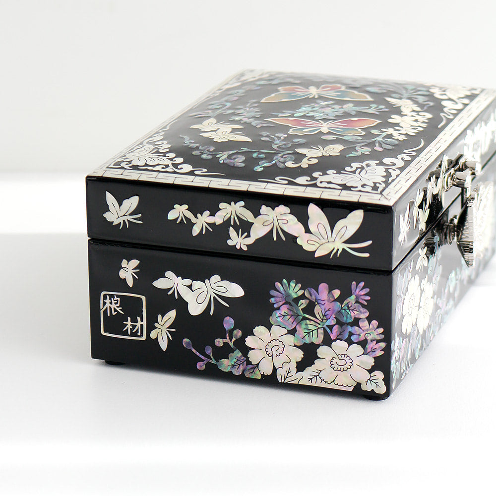 Najeon Mother-of-Pearl Jewelry Box - Butterfly 14cm - view 6