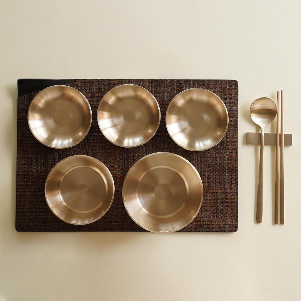 Notdam Bangjja Brass Modern Dinnerware Set for 2 - view 3
