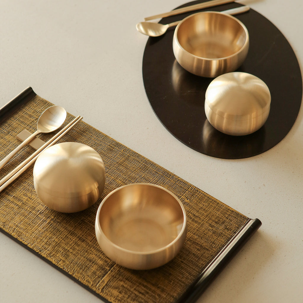 Notdam Bangjja Brass Dinnerware Set for 2 - Luster - view 5