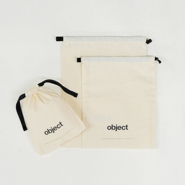 Inside Object Object — 오브젝트 로고 더스트백 - 블랙