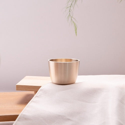 Bangjja Brass Soju Cup - Galaxy (Single Cup)