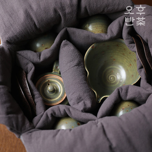 KOHGANE Korean Tea Ceremony Portable Travel - Tea Ritual Object