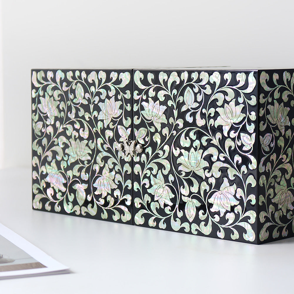 Najeon Mother-of-Pearl Twin - Lid Box - Peony (XL) - view 2