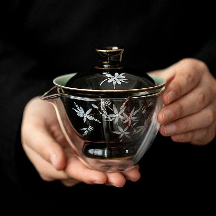 KOHGANE Korean Tea Ceremony Tea Set Ceramic Portable - Tea Ritual Object - view 2