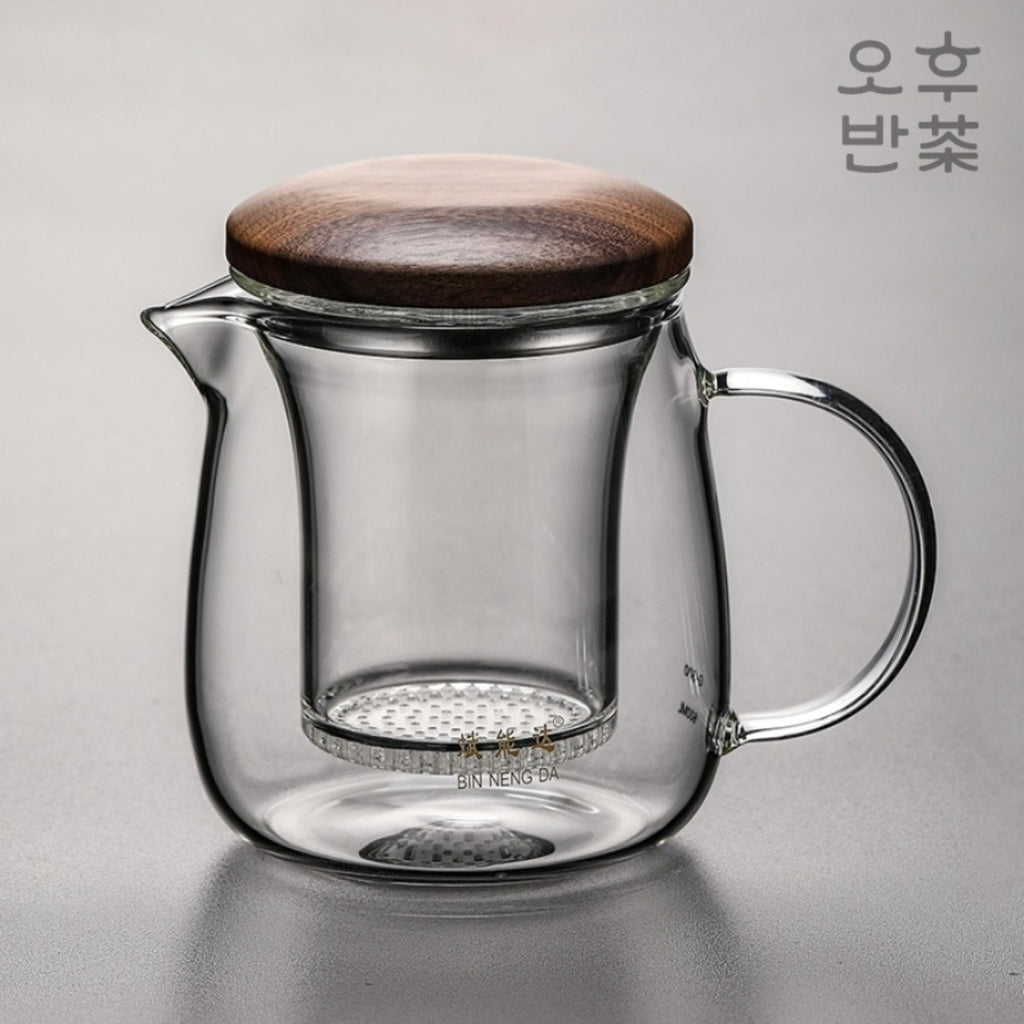 KOHGANE Korean Teapot Strainer Glass - Tea Ritual Object