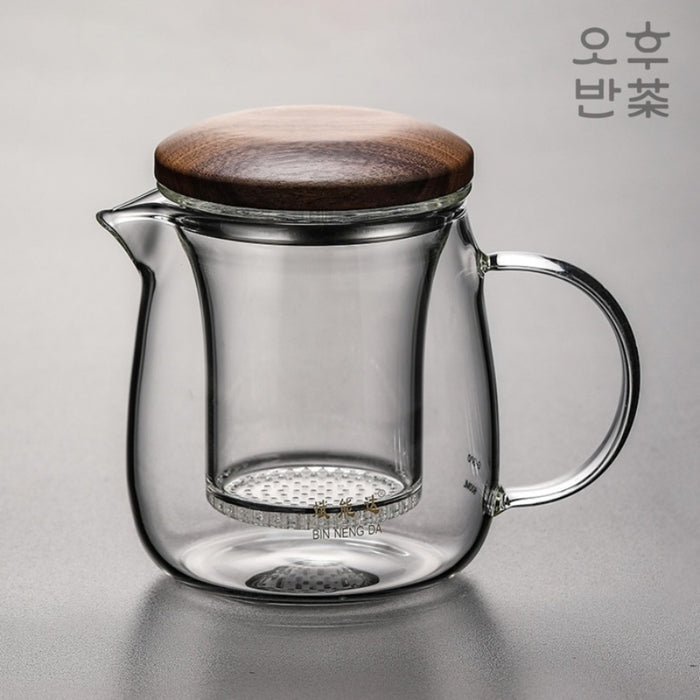 KOHGANE Korean Teapot Strainer Glass - Tea Ritual Object