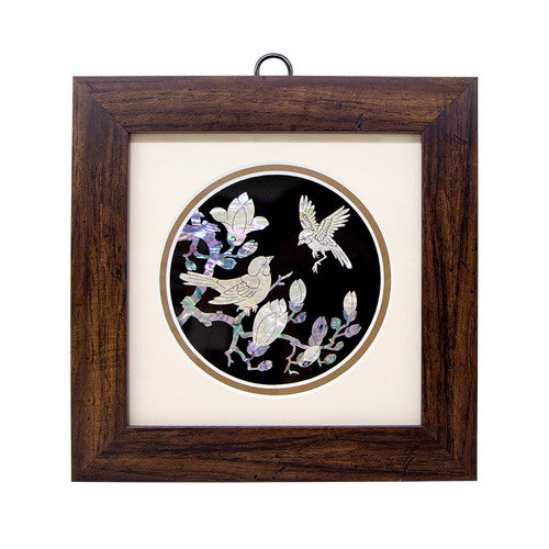 Najeon Mother-of-Pearl Mother-of-Pearl Frame - Crane & Pine (II) - view 4
