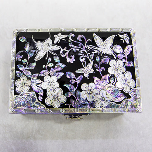 Najeon Mother-of-Pearl Jewelry Box - Butterfly, 1 - Tier (by Oh Myung - ho) - view 5