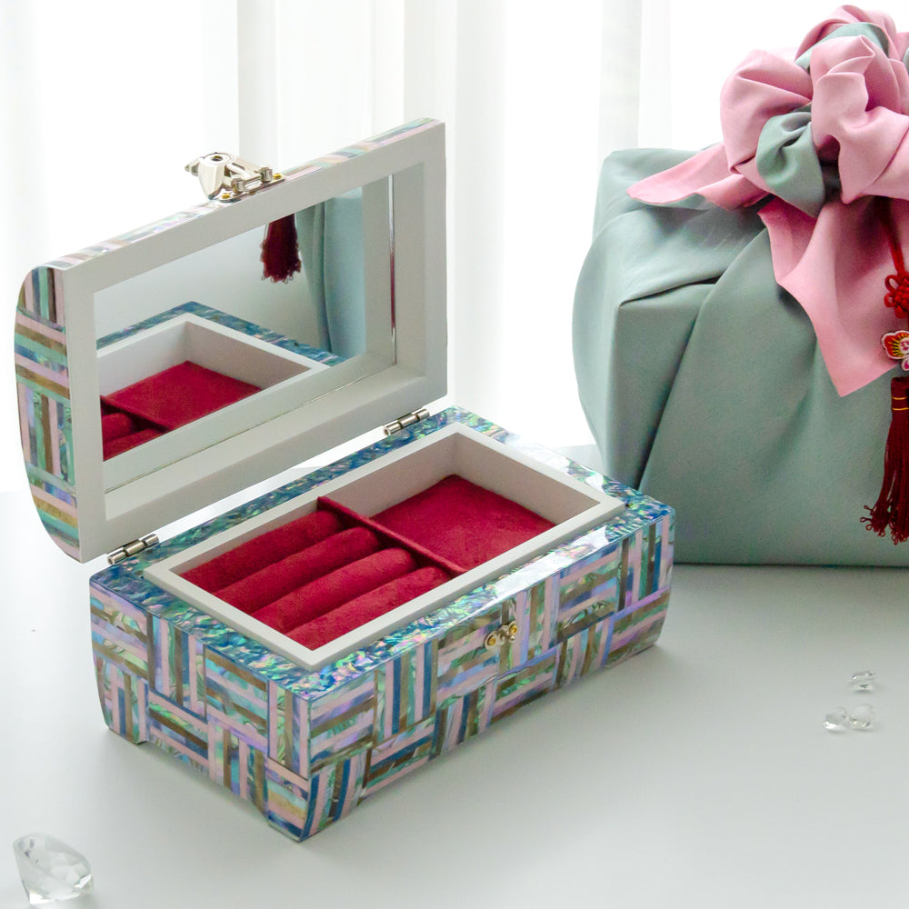 Najeon Mother-of-Pearl Jewelry Box - 2 - Tier (VI) - view 5