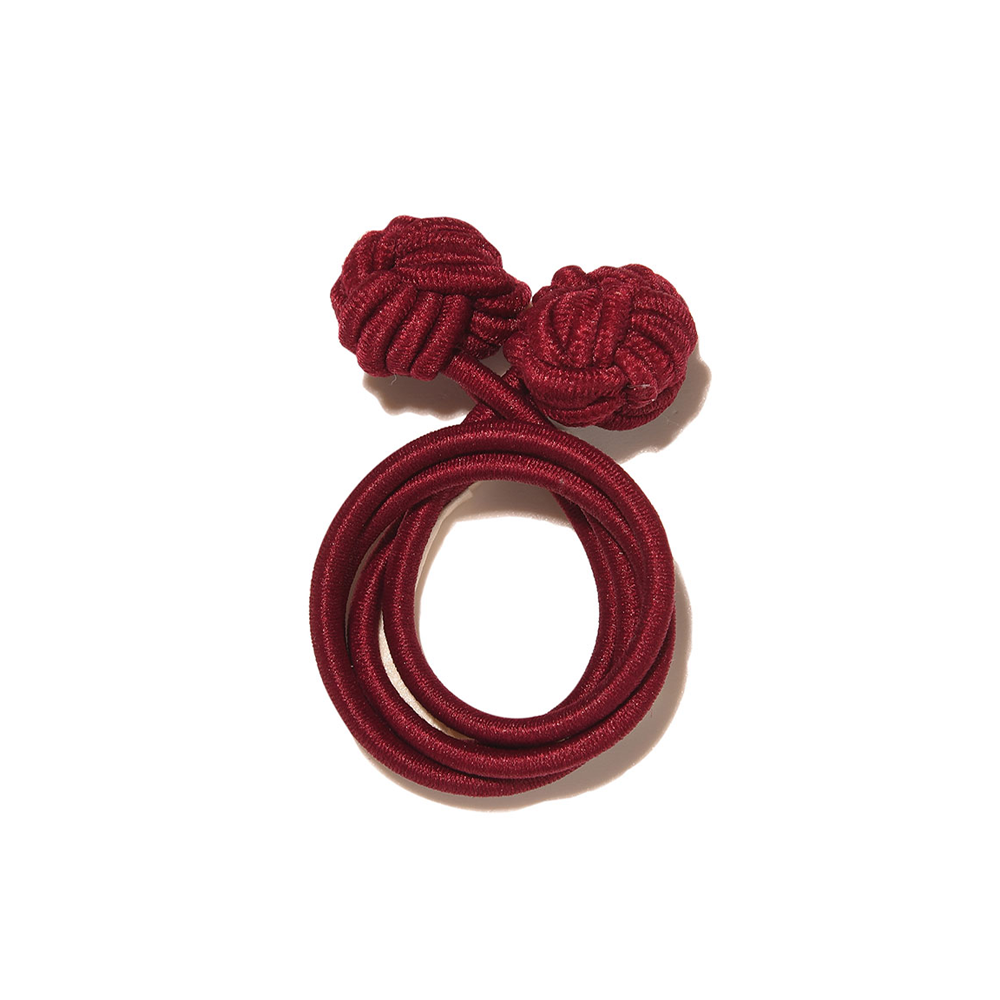 Dolly Tie Korean Hair Accessory - Red Moon Hair Claw - view 3