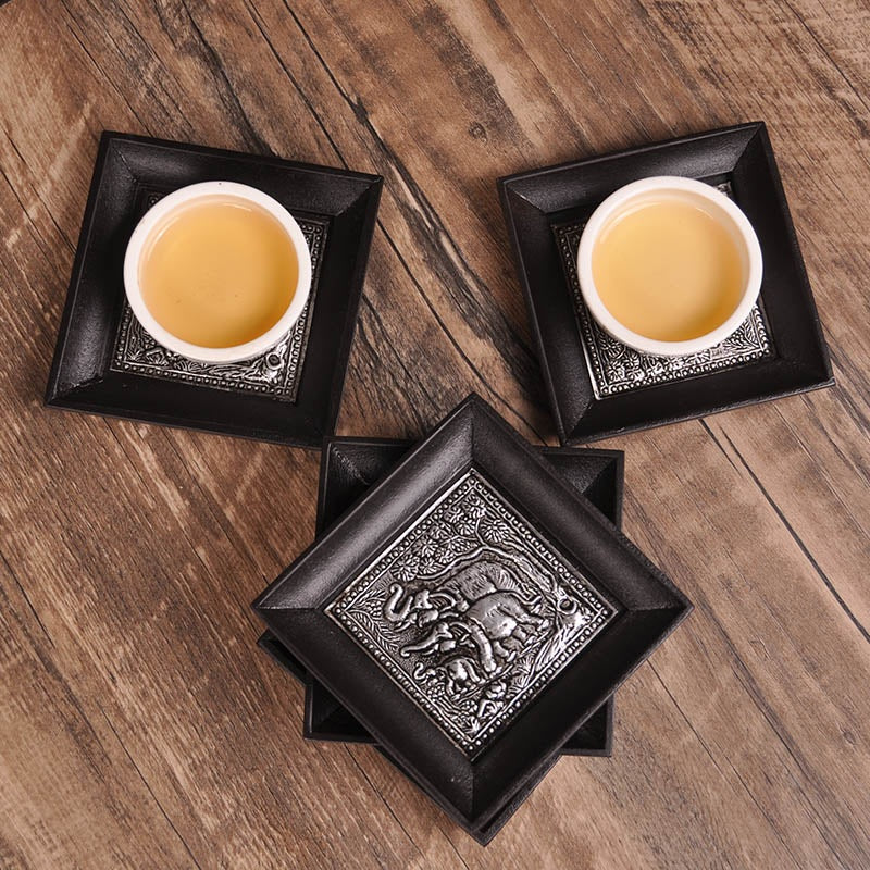 KOHGANE Korean Teacup Set Holder - Tea Ritual Object - view 4