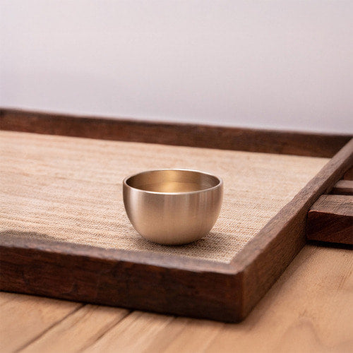 Bangjja Brass Soju Cup - Cheongdam (Single Cup) - view 2