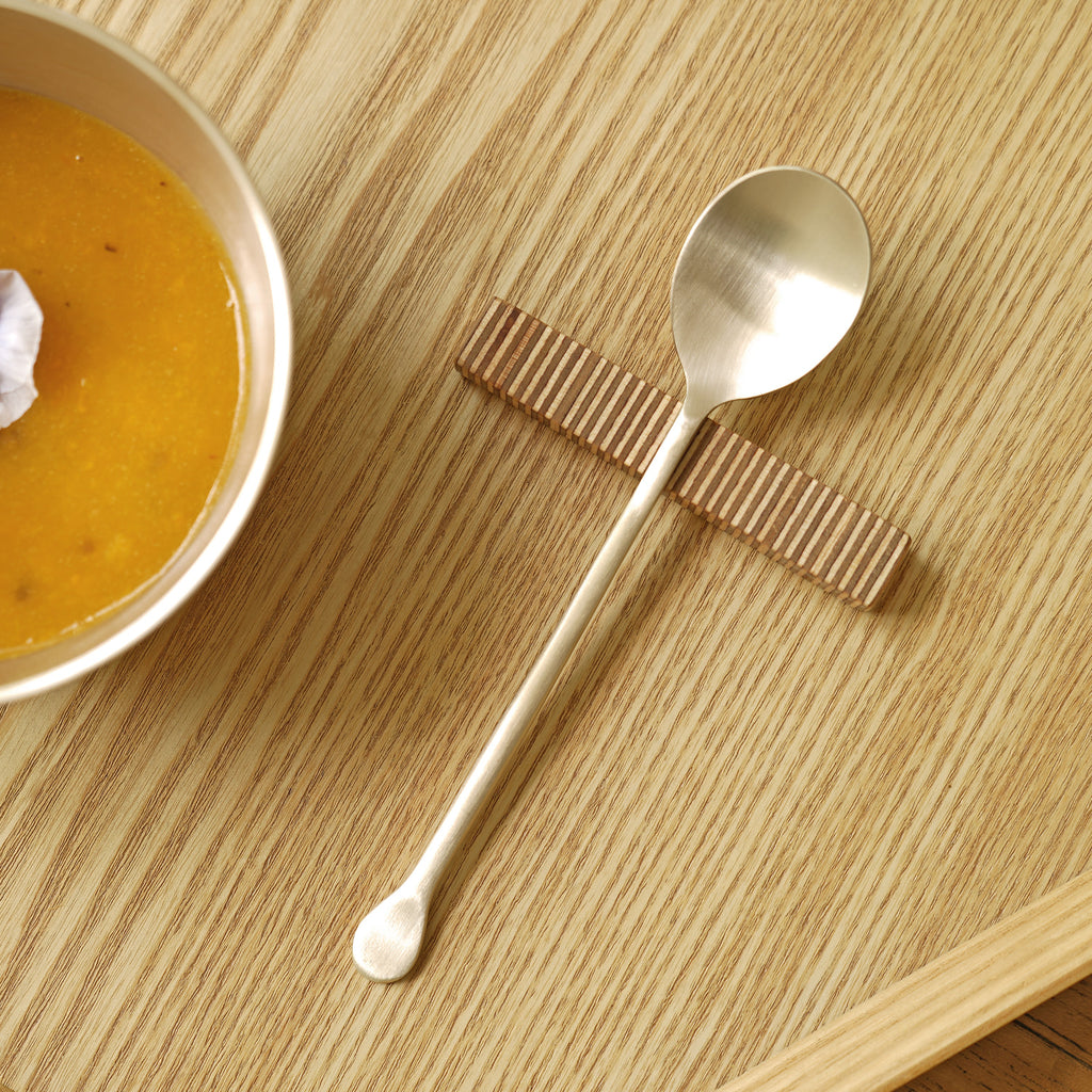 Notdam Bangjja Brass Round Ice Cream Spoon Set of 2 - view 7