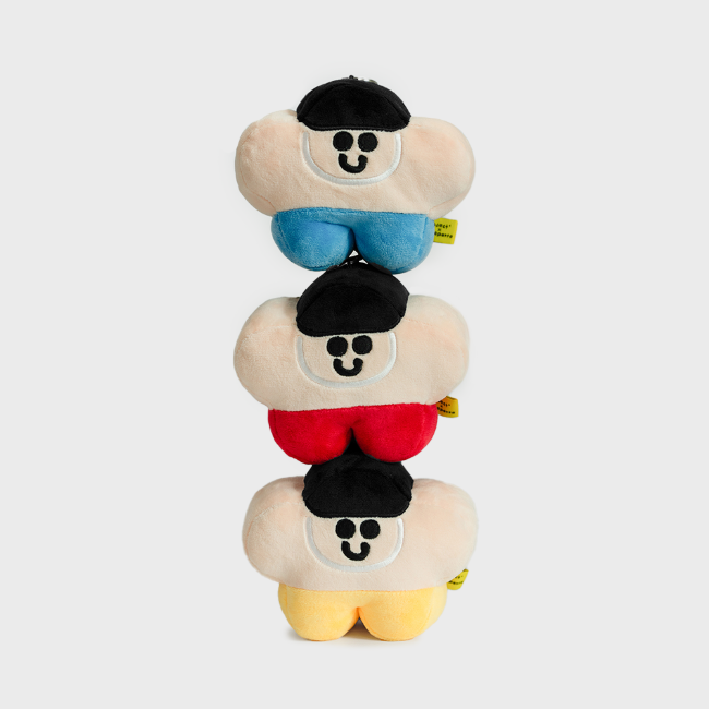 Inside Object Keyring — 인형 3종