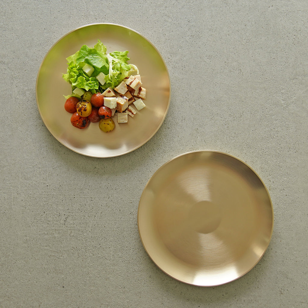 Notdam Bangjja Brass Round Plate 21cm - view 8