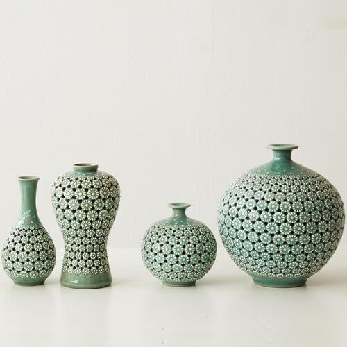 Korean Object - Chrysanthemum, White - view 7