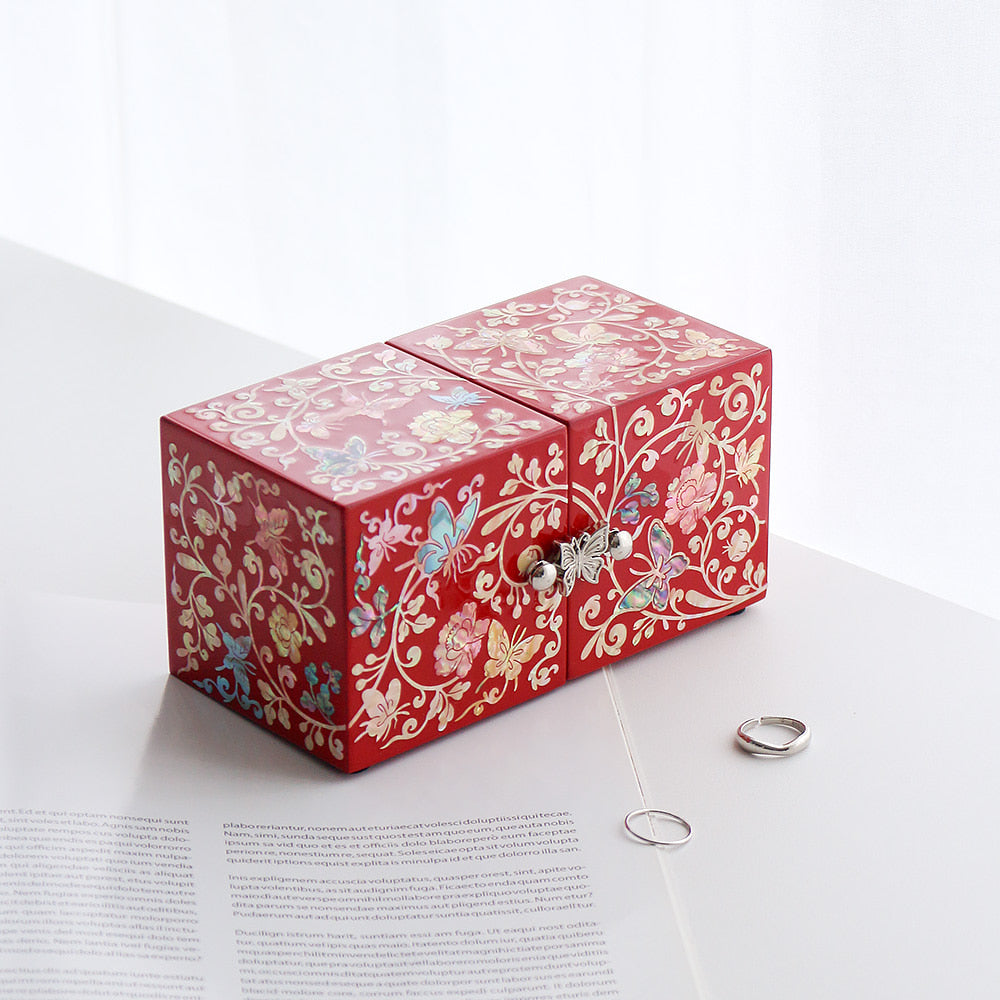 Najeon Mother-of-Pearl Jewelry Box - Butterfly 5cm - view 5