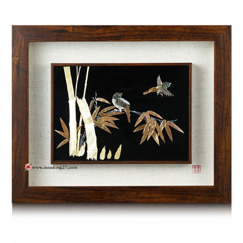 Najeon Mother-of-Pearl Mother-of-Pearl Frame - Bamboo