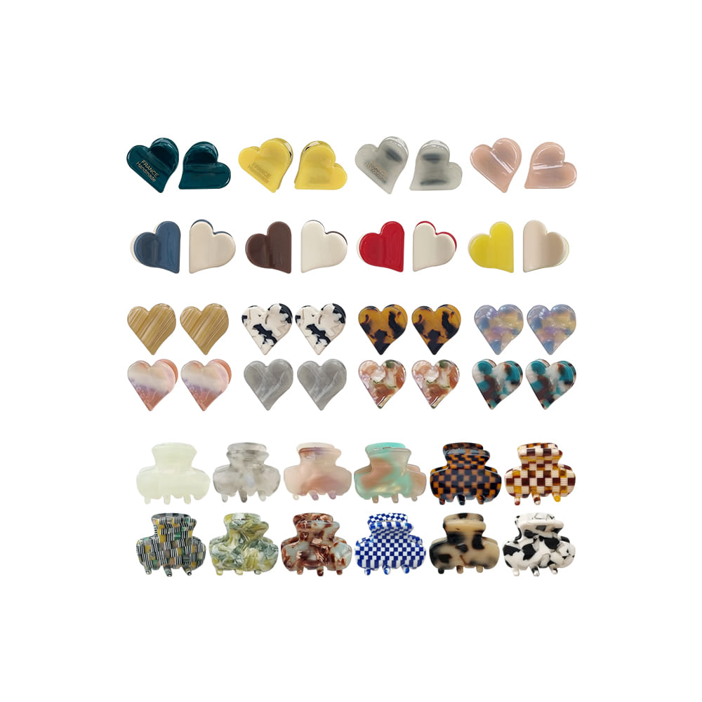 Dolly Tie Korean Hair Accessory - Handmade Seoul Design No.35