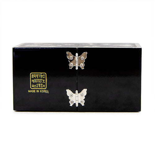 Najeon Mother-of-Pearl Jewelry Box - Black, Medium (by Oh Myung - ho) (II) - view 7