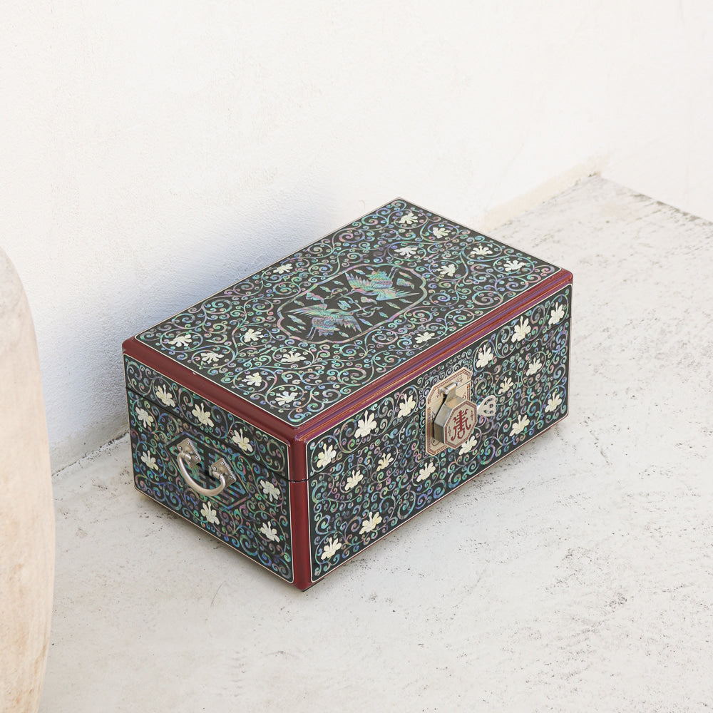 Najeon Mother-of-Pearl Jewelry Box - Arabesque 40cm - view 2