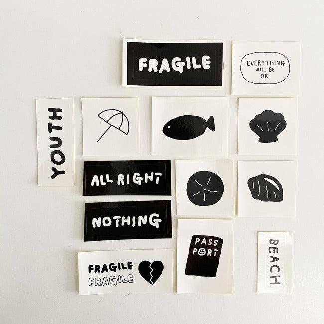 Inside Object Stationery - IN THE BOX STICKER SET_KITCHEN - view 2