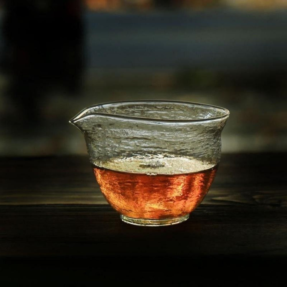 KOHGANE Korean Tea Set Cooling Bowl Glass Heatproof - Tea Ritual Object - view 2