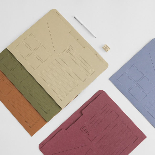 Inside Object Stationery - color pocket book (s) - view 3