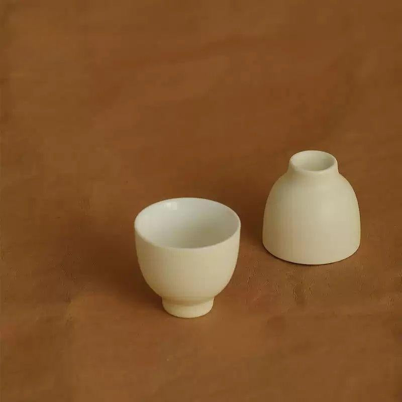 KOHGANE Korean Tea Ceremony Teacup Ceramic - Tea Ritual Object - view 4