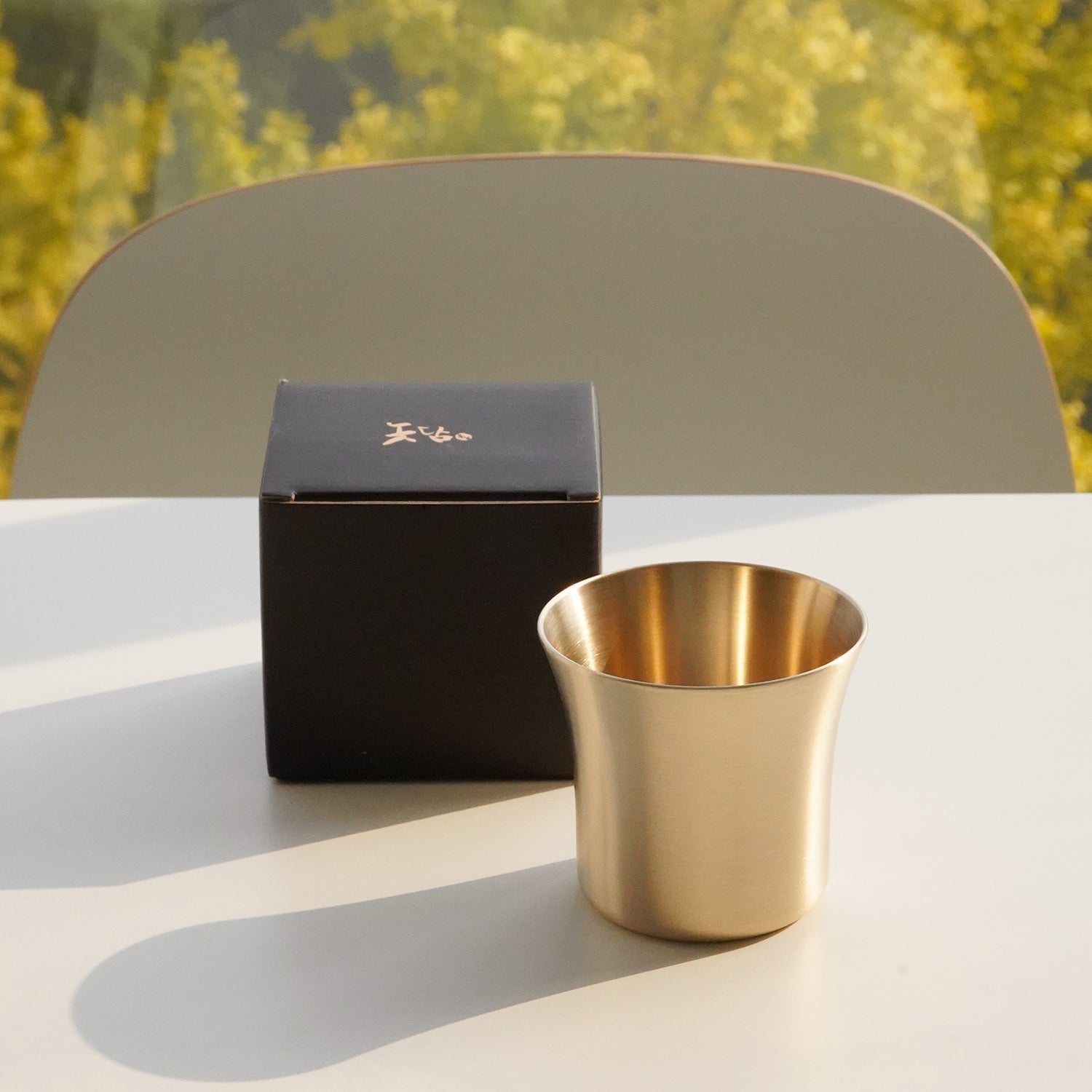 Notdam Bangjja Brass Curved Water Cup - view 5