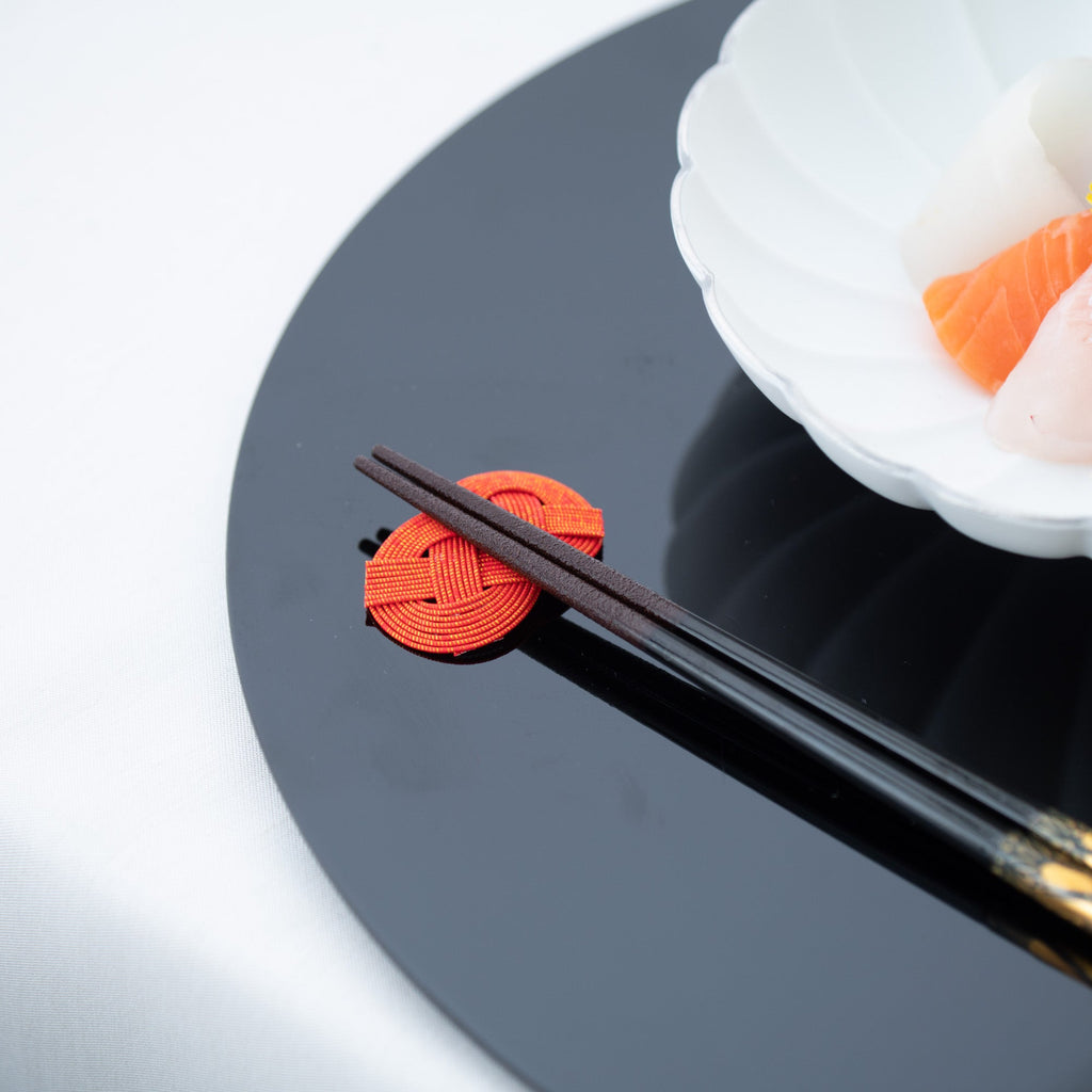 Musubi Kiln Awaji Knot Kaga Mizuhiki Chopstick Rest