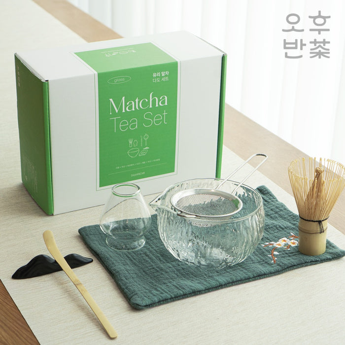 KOHGANE Korean Tea Ceremony Tea Bowl Tea Scoop Matcha Whisk - Tea Ritual Object