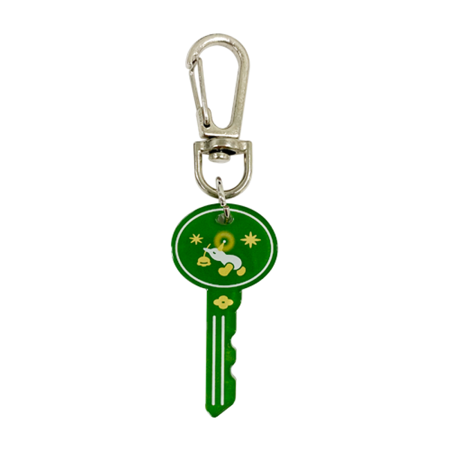 Inside Object Korean Character Keyring - Handmade Seoul Design No.51 - view 4