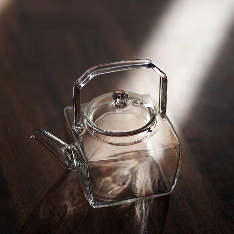 KOHGANE Korean Teapot Teacup Strainer Glass - Tea Ritual Object - view 2