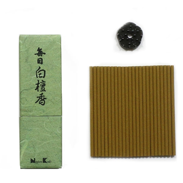 Nippon Kodo MAINICHI BYAKUDAN - Sandalwood 24 sticks