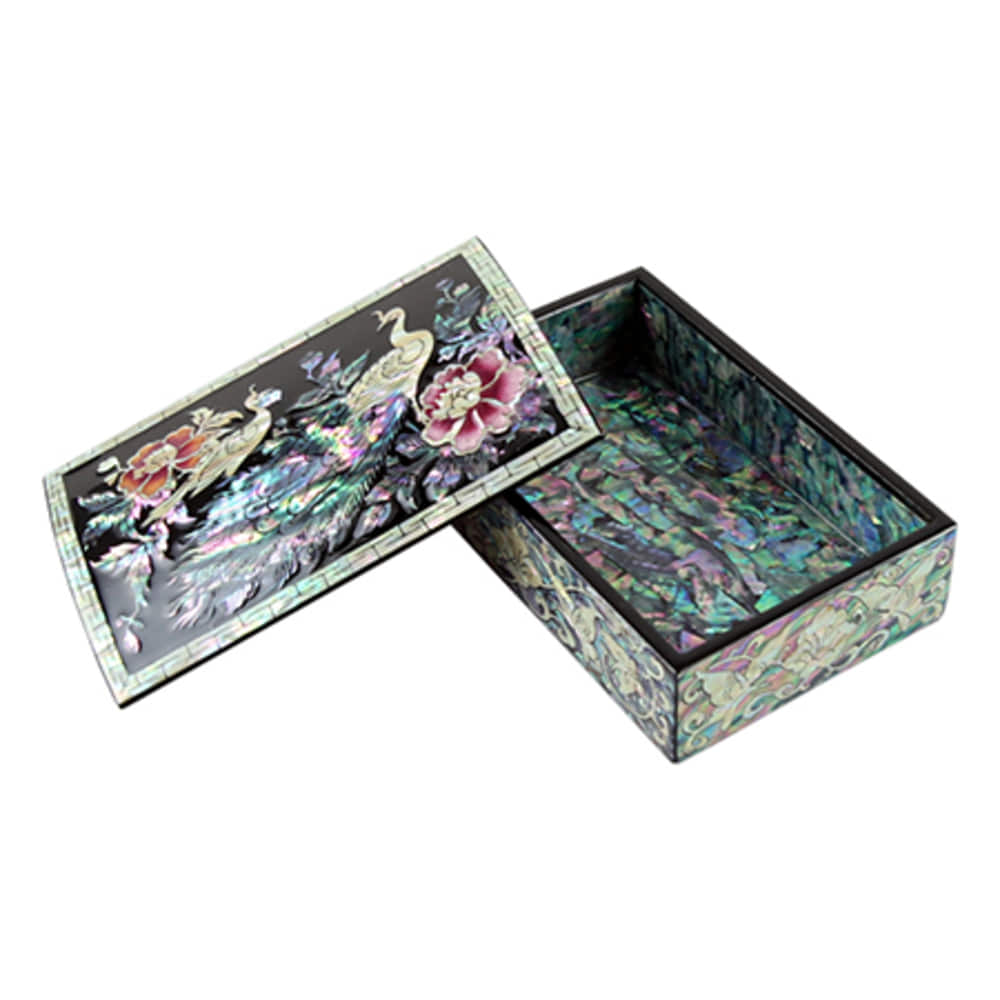 Najeon Mother-of-Pearl Keepsake Box - Butterfly (II) - view 8