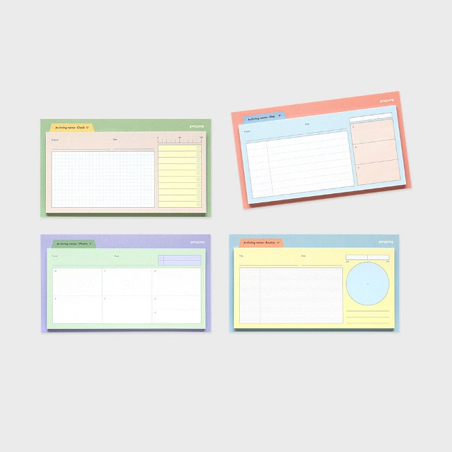 Inside Object Stationery - Square sticky pad - view 4