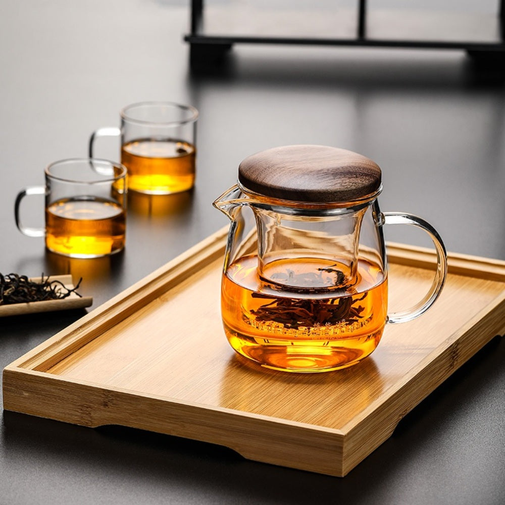 KOHGANE Korean Teapot Strainer Glass - Tea Ritual Object - view 3