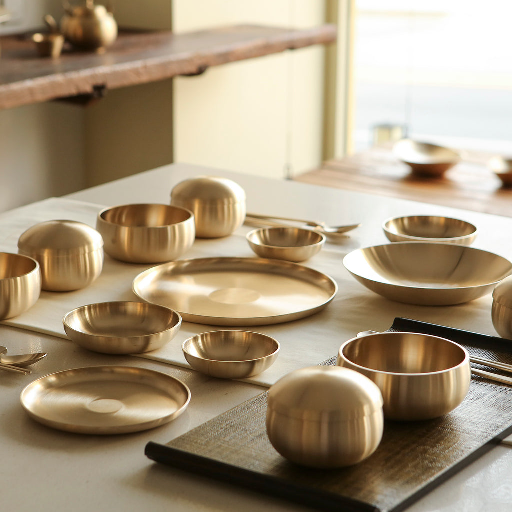 Notdam Bangjja Brass Dinnerware Set for 4 - Luster - view 5