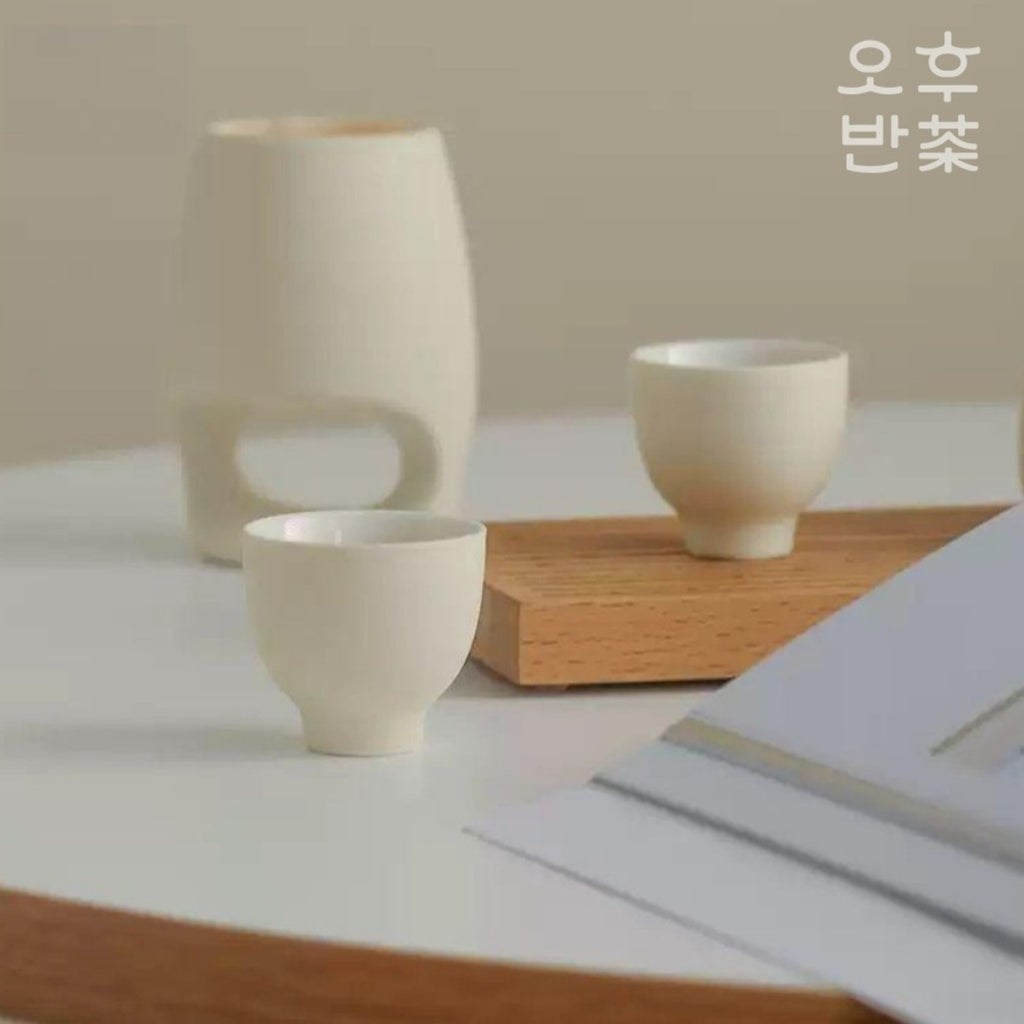 KOHGANE Korean Tea Ceremony Teacup Ceramic - Tea Ritual Object